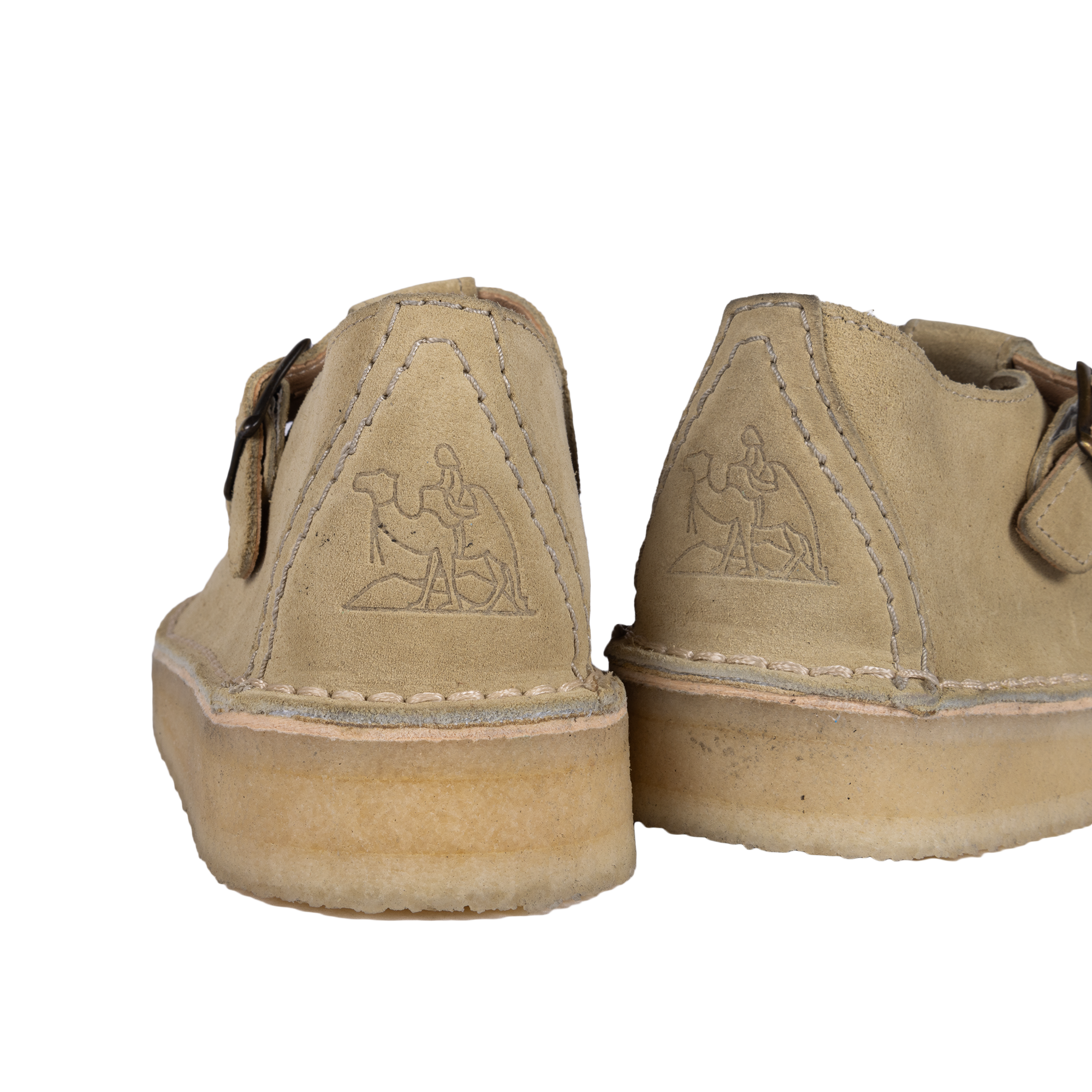 Clarks Originals Women's Nomad T Bar Maple Suede