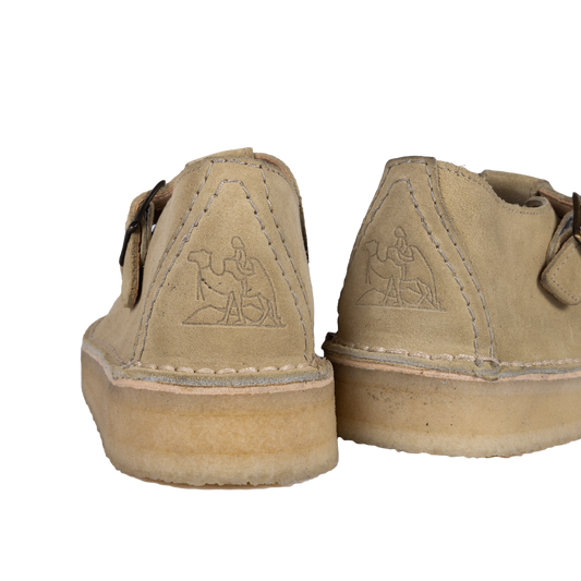 Clarks Originals Women's Nomad T Bar Maple Suede