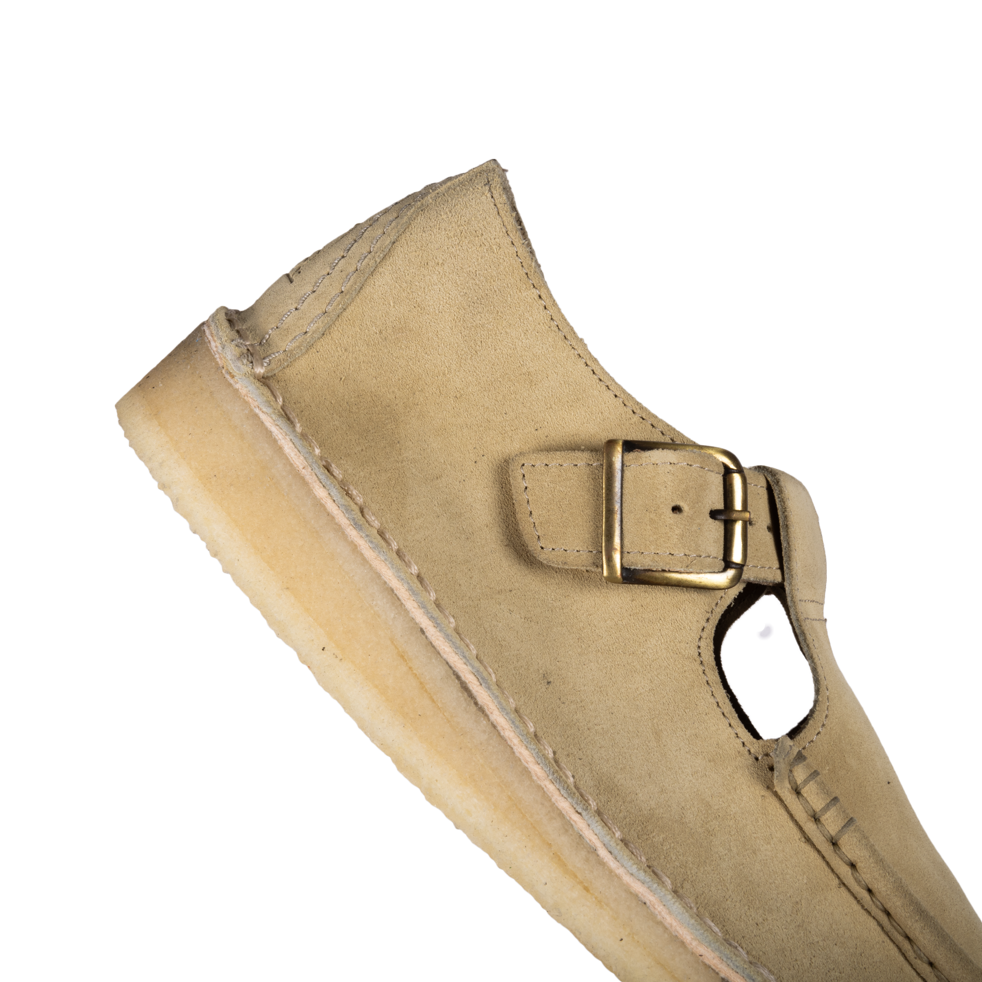 Clarks Originals Women's Nomad T Bar Maple Suede