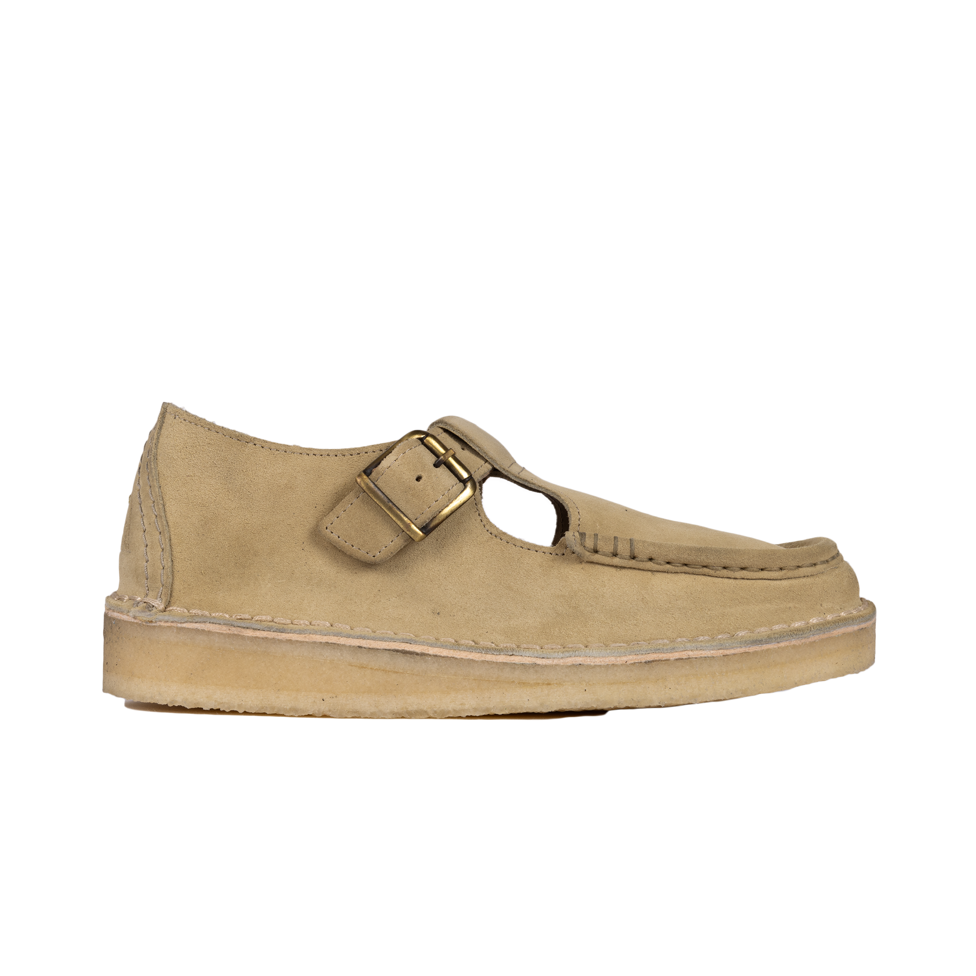 Clarks Originals Women's Nomad T Bar Maple Suede