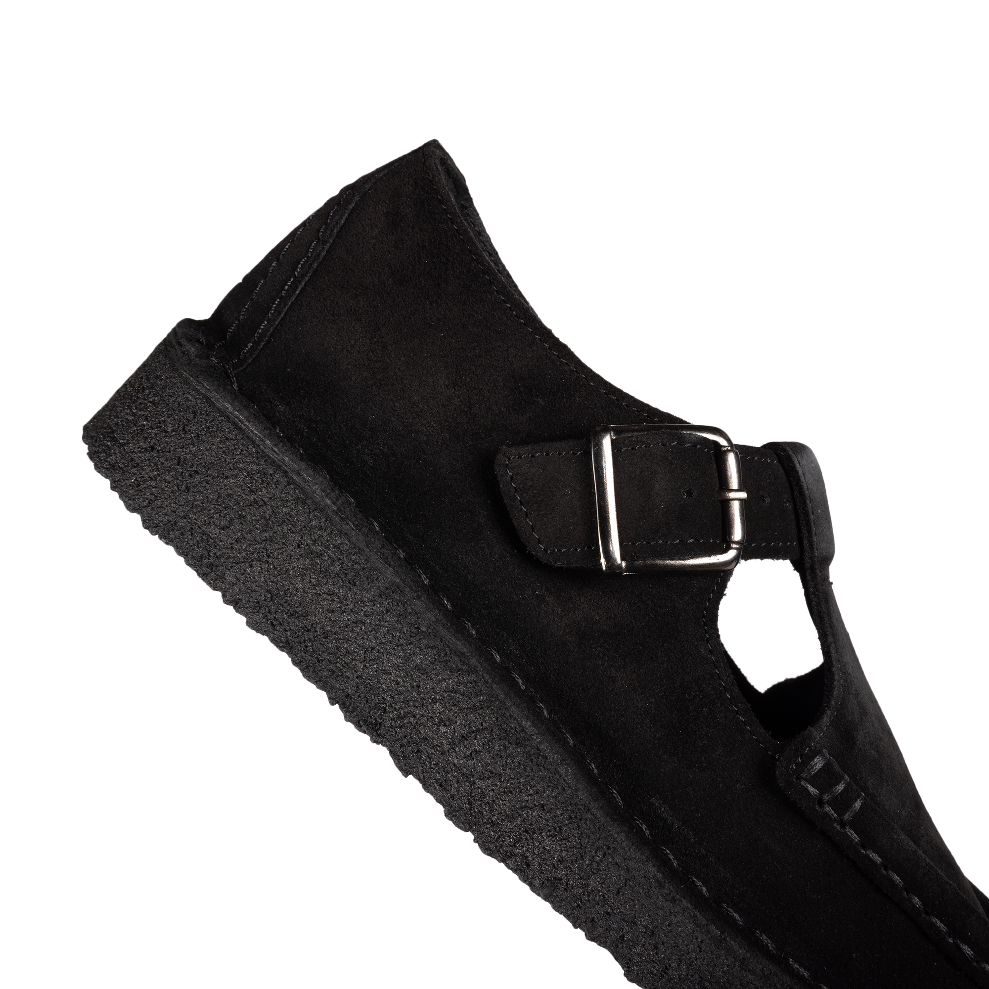 Clarks Originals Women's Nomad T Bar Black Suede