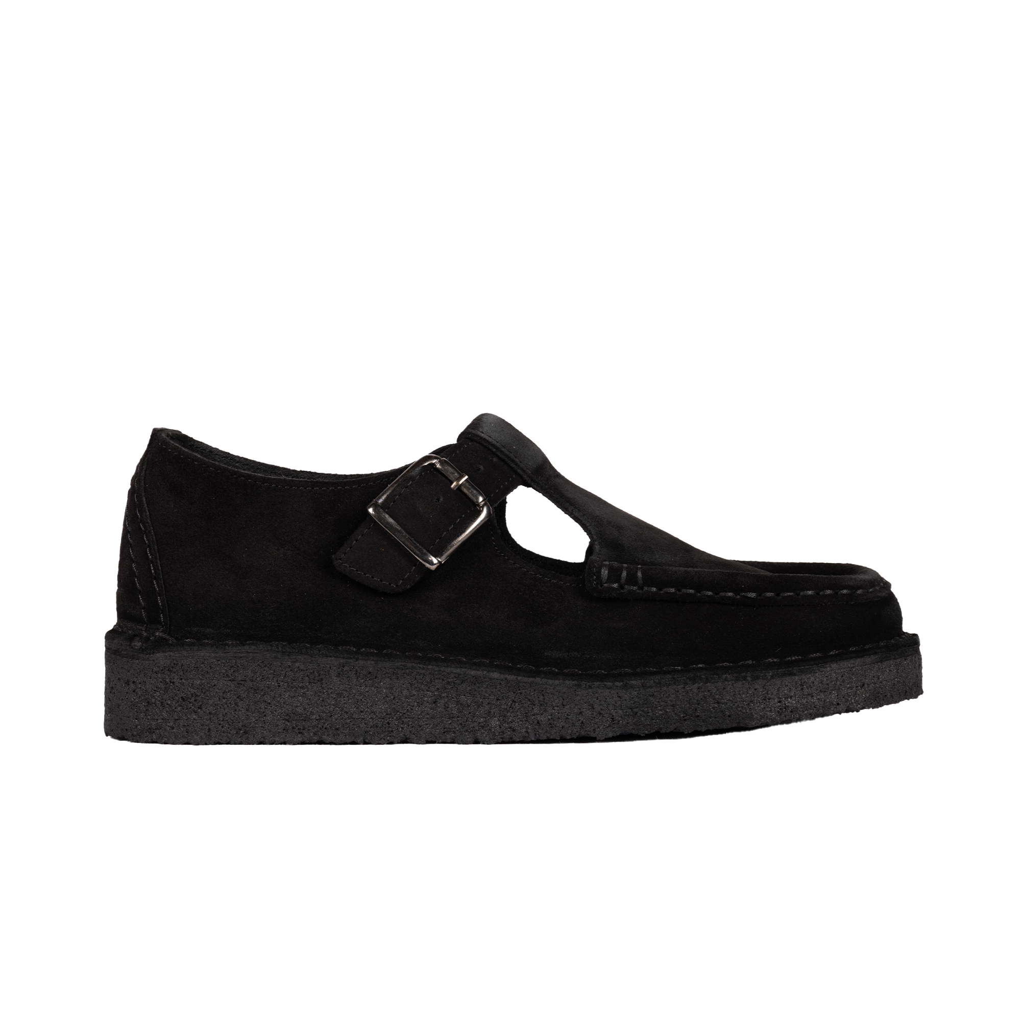 Clarks Originals Women's Nomad T Bar Black Suede
