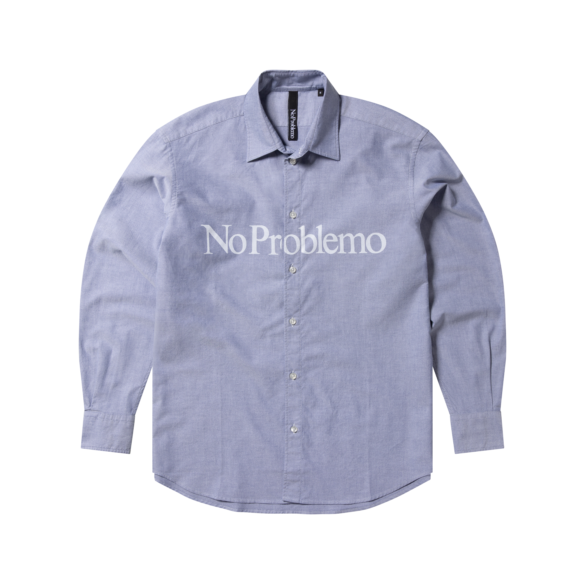 No Problemo Oxford L/S Shirt Blue