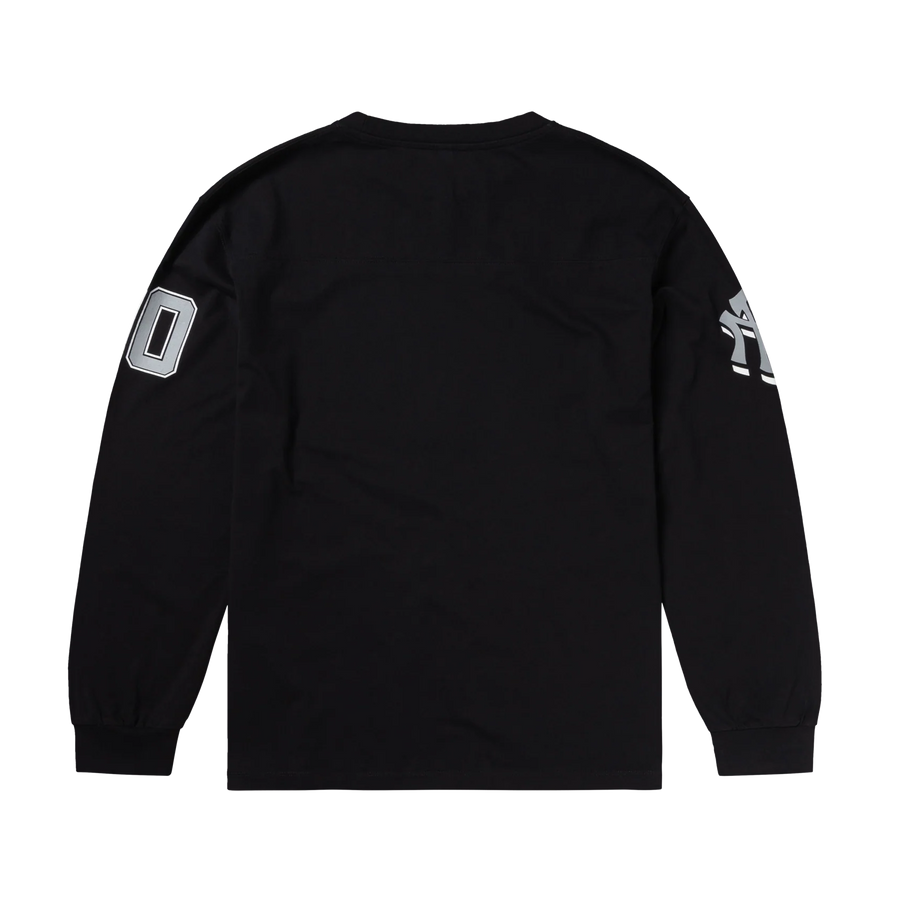 No Problemo NP00 Sports Cotton Long Sleeve Jersey Black