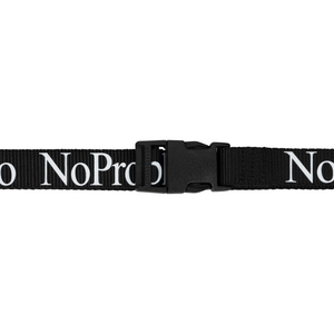 No Problemo Webbing Belt Black