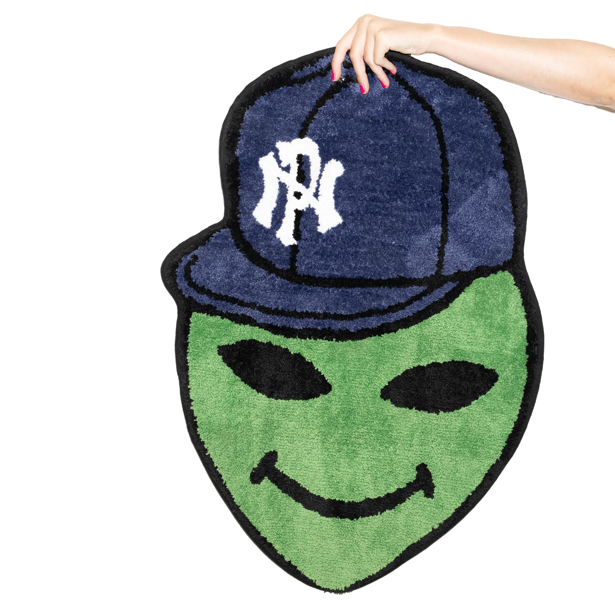 No Problemo Alien Dude Rug