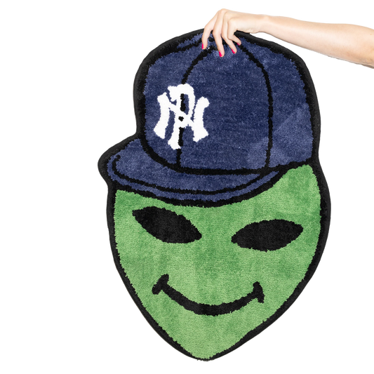 No Problemo Alien Dude Rug
