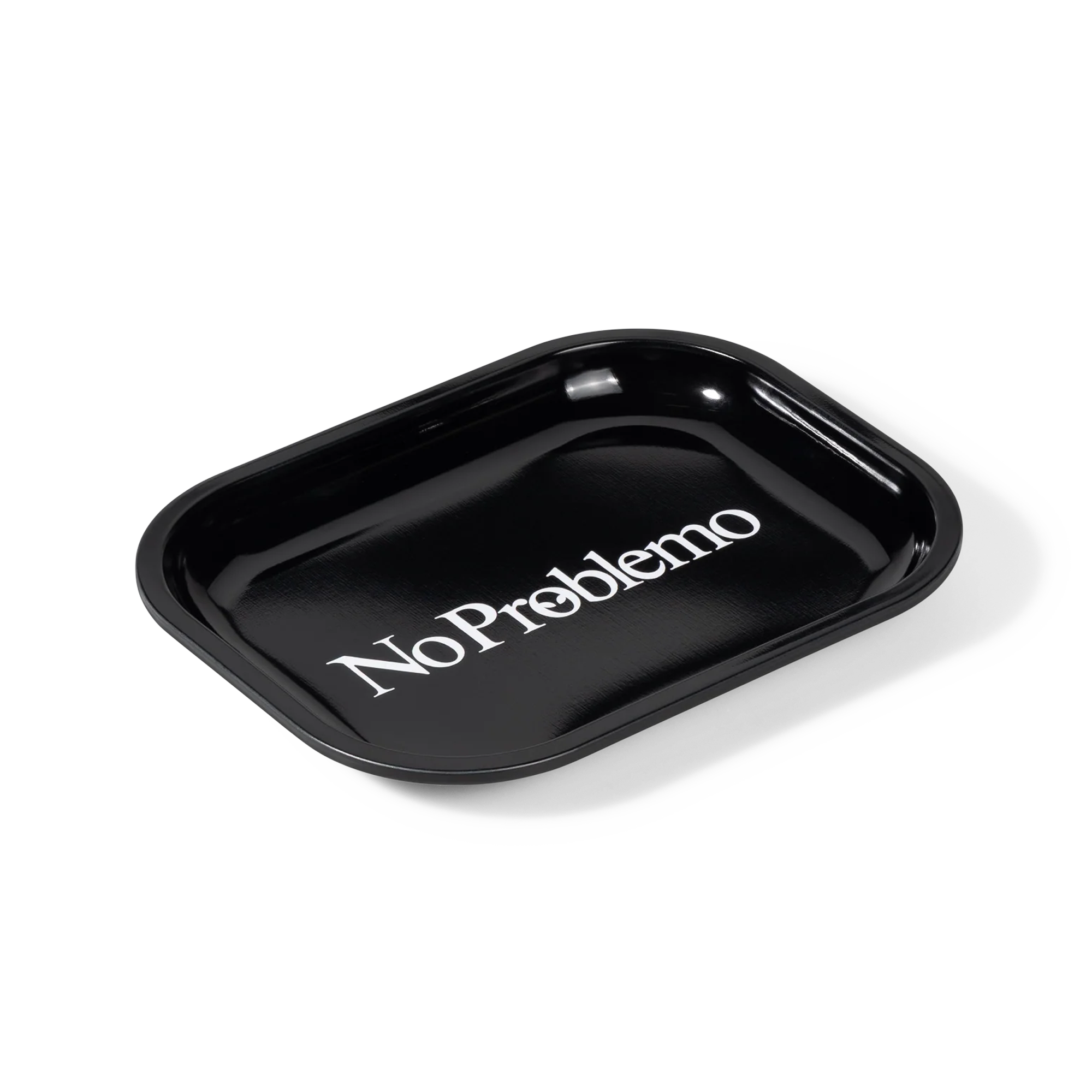 No Problemo Metal Tray Black