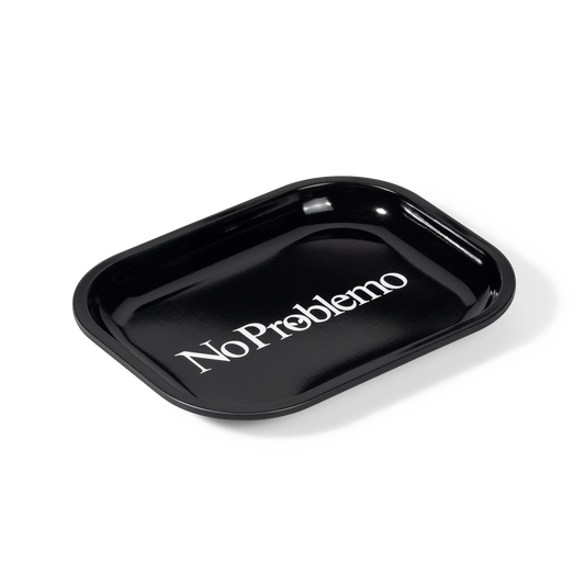 No Problemo Metal Tray Black
