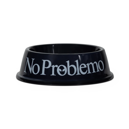 No Problemo Pet Bowl Black