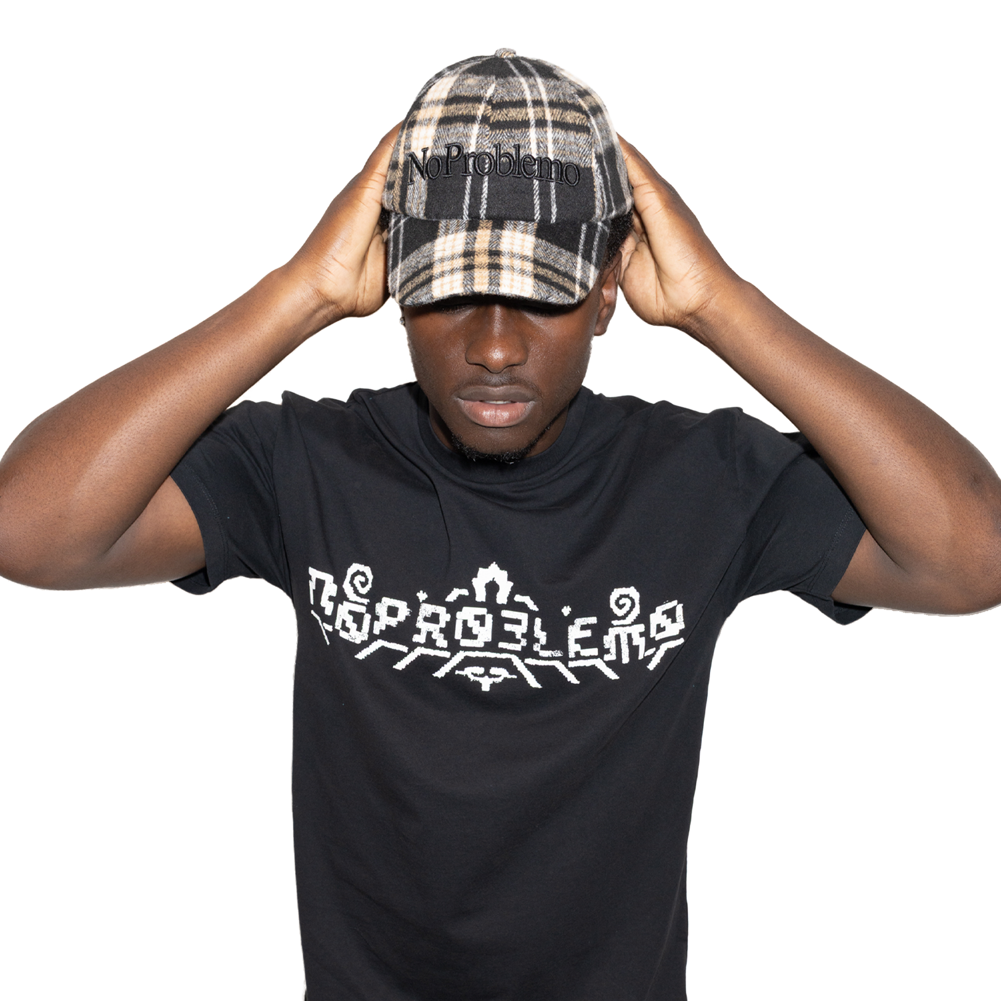 No Problemo Plaid Cap