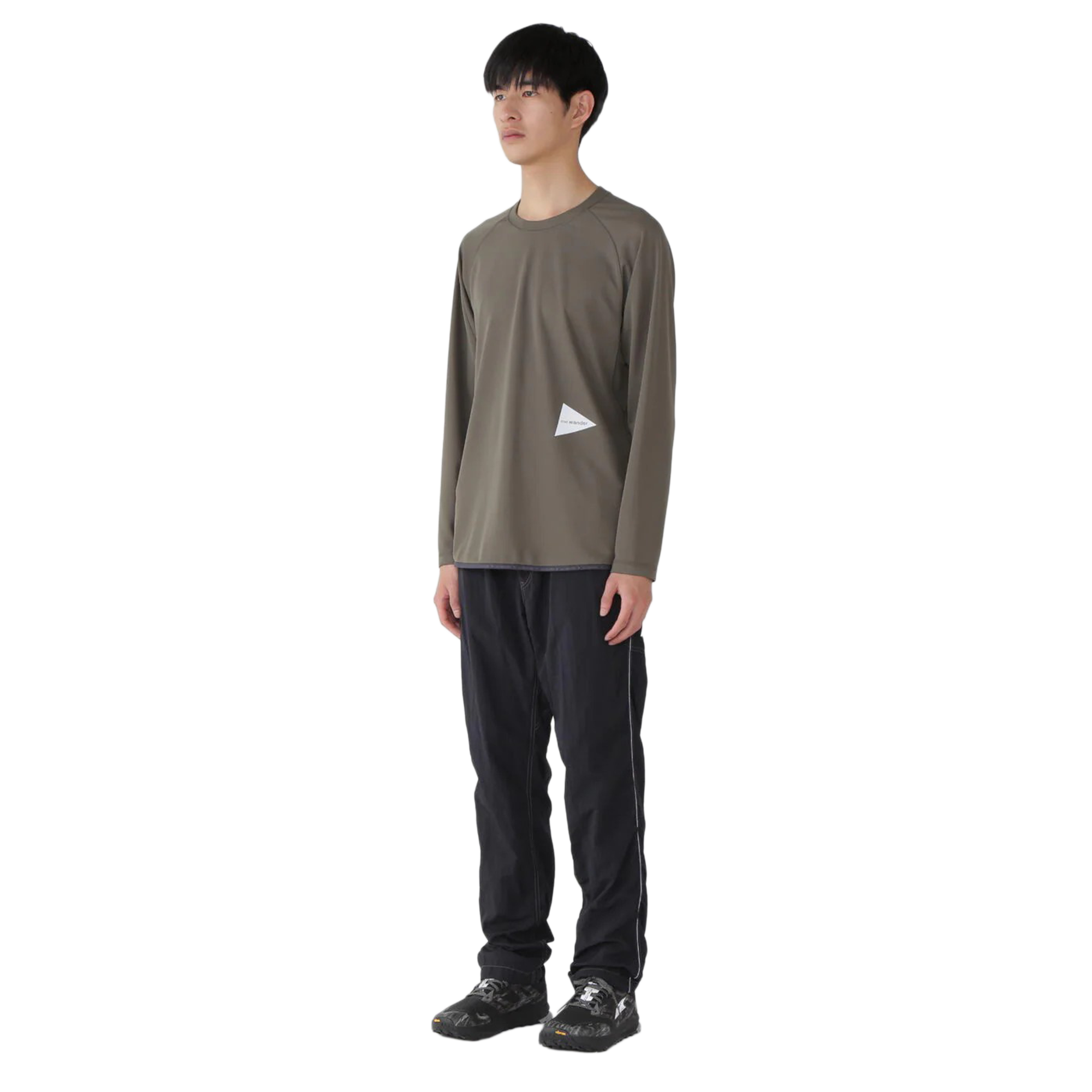 and wander Ny Taffeta Hiker Pants Black