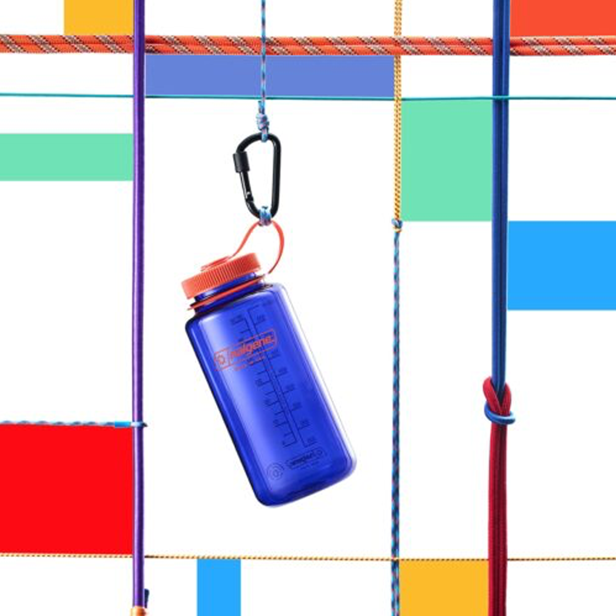 Nalgene Sustain Wide Mouth Bottle Periwinkle 1L