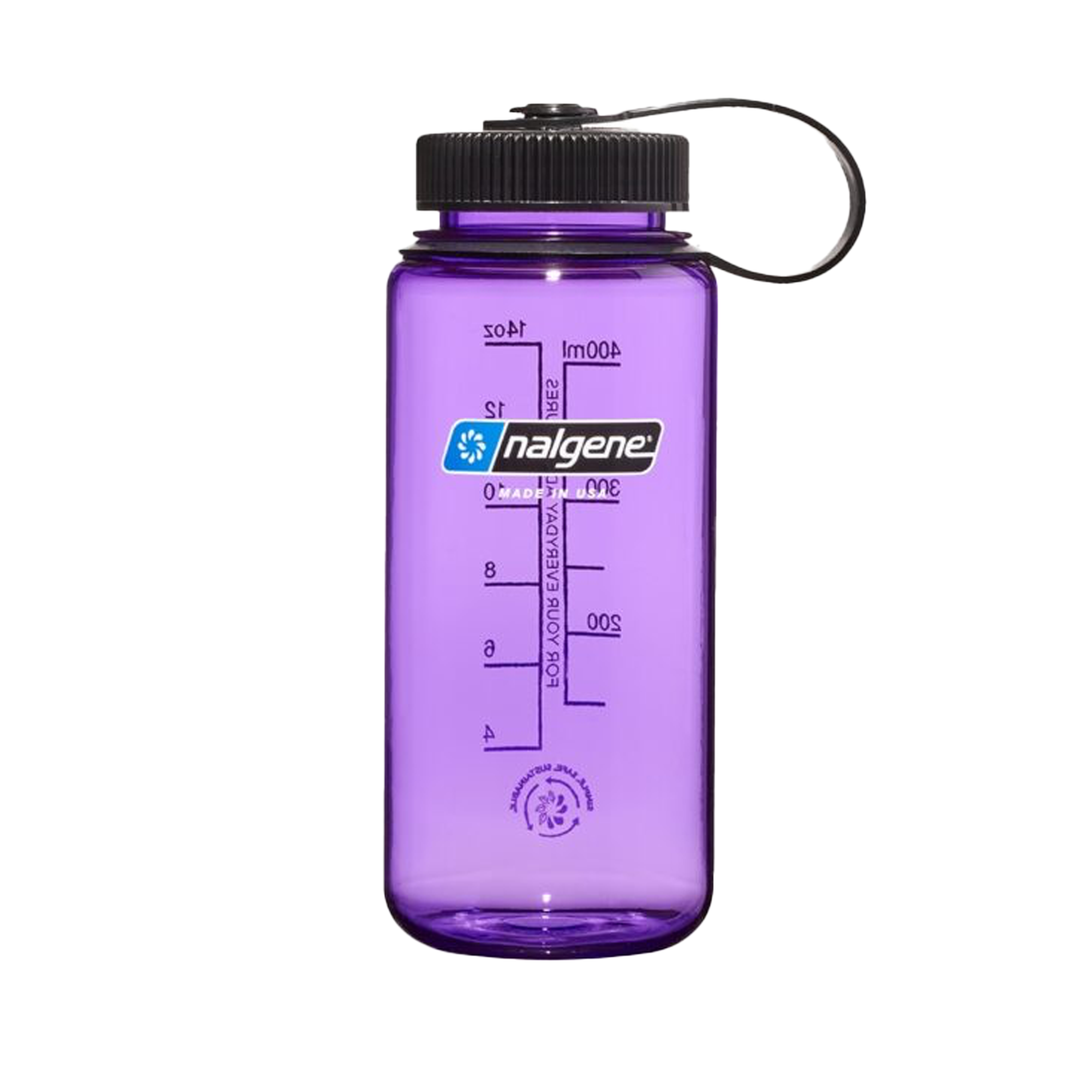 Nalgene Sustain Wide Mouth Bottle Purple 1L