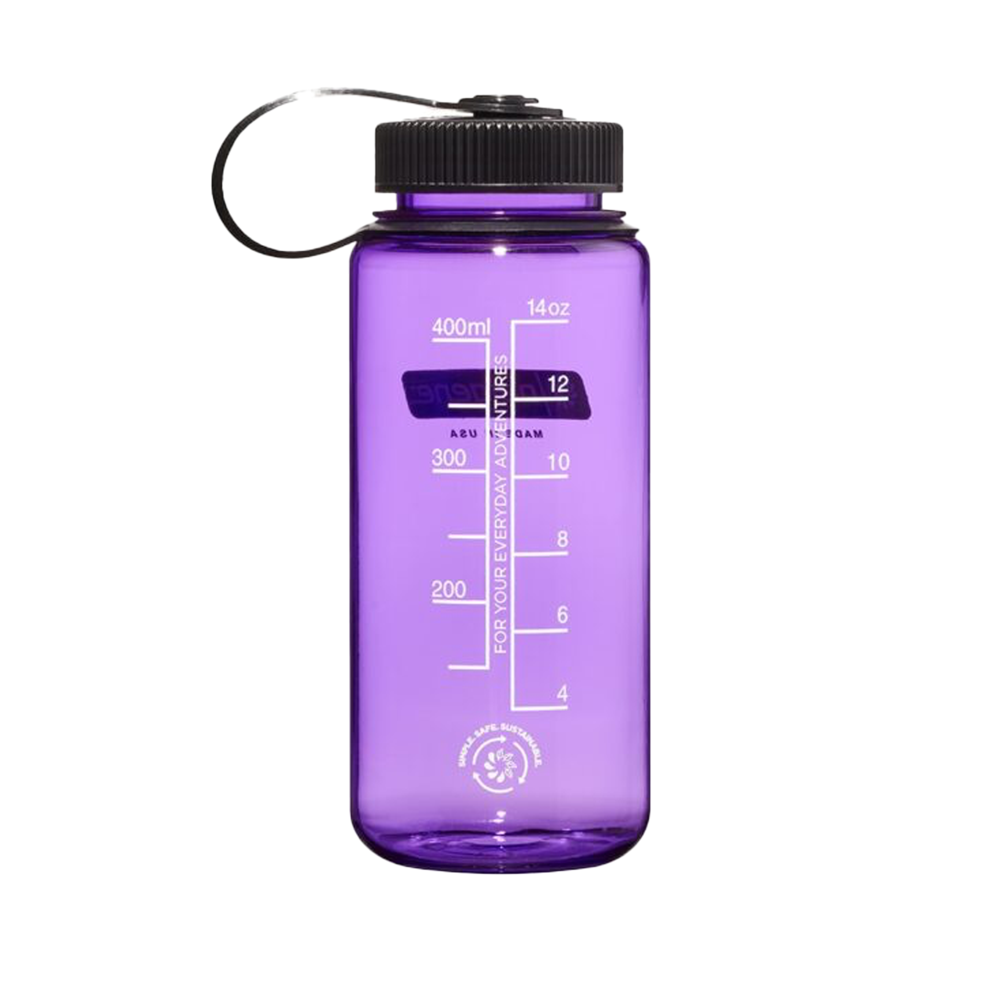 Nalgene Sustain Wide Mouth Bottle Purple 1L