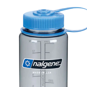 Nalgene Sustain Wide Mouth Water Bottle 500ml Grey