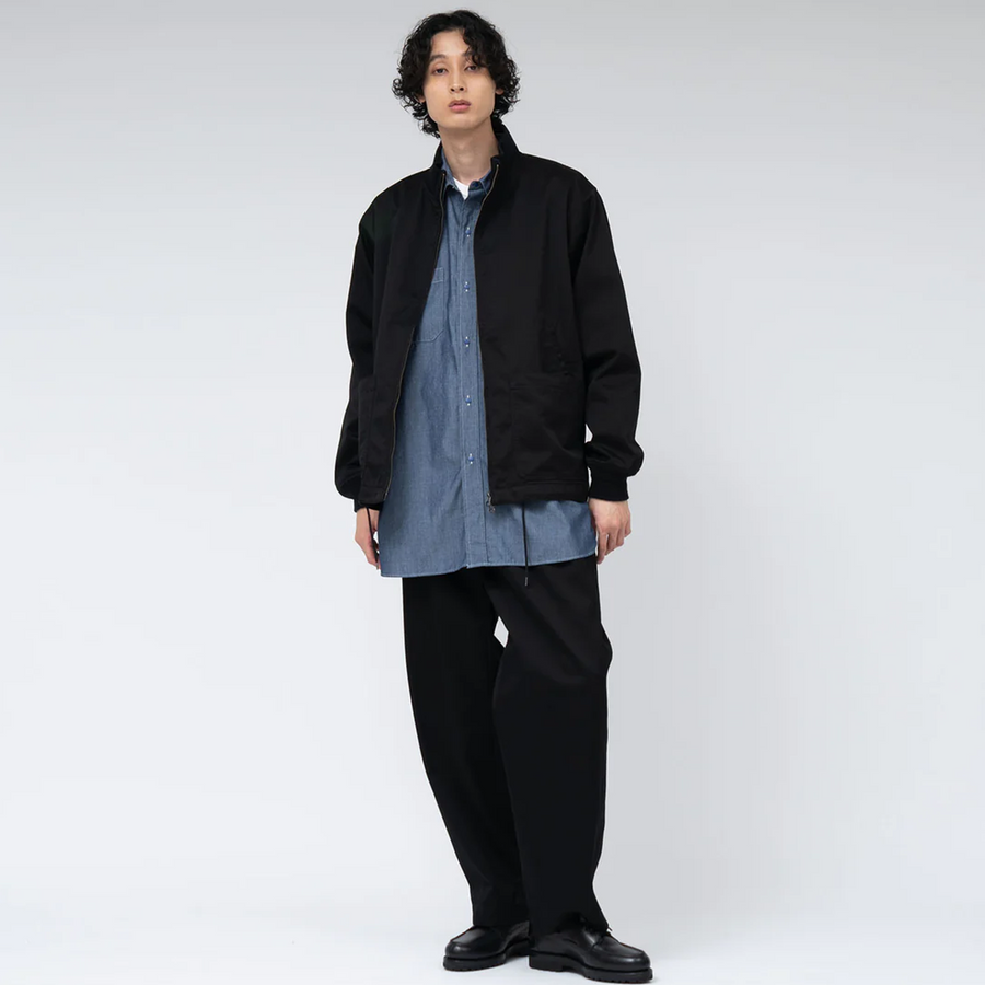 Nanamica Windstopper Chino Deck Jacket Black S25SA078U