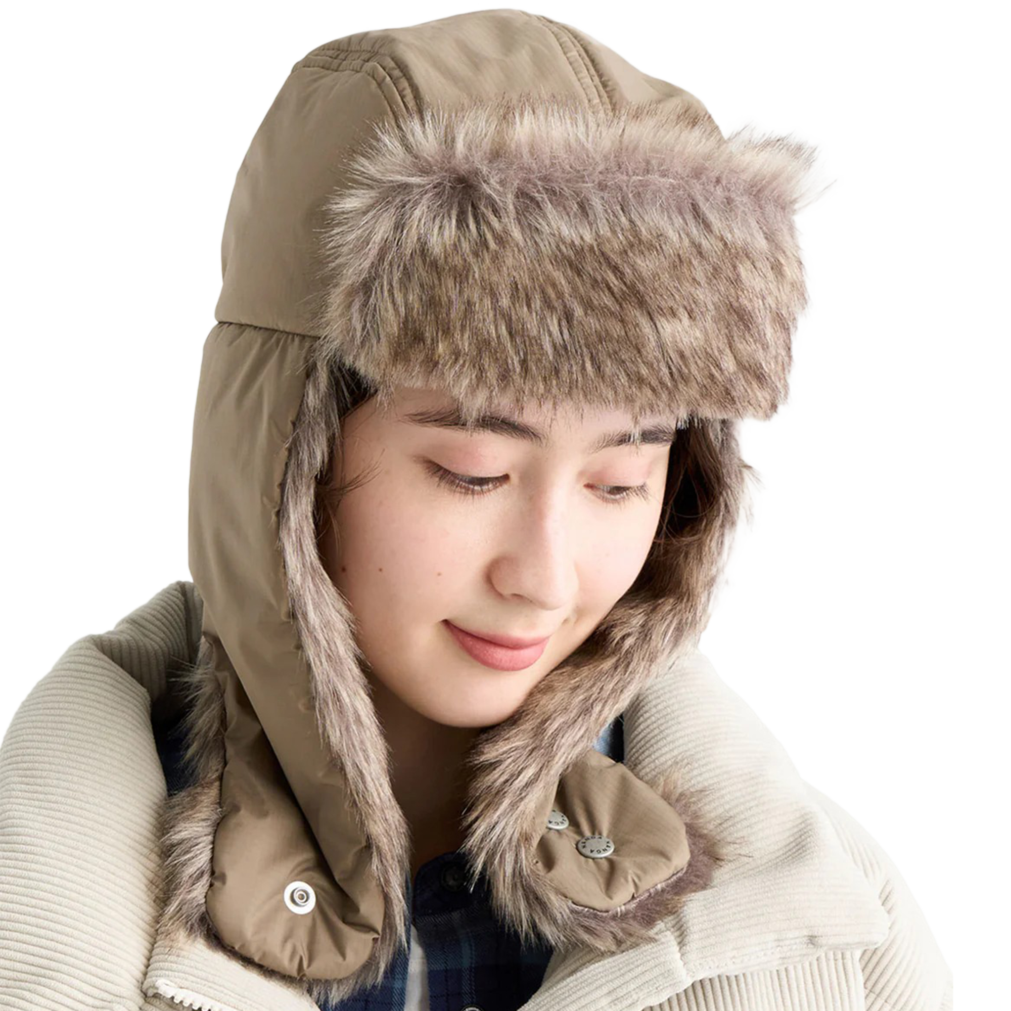 Nanga Aurora Tex Fur Flight Cap Green