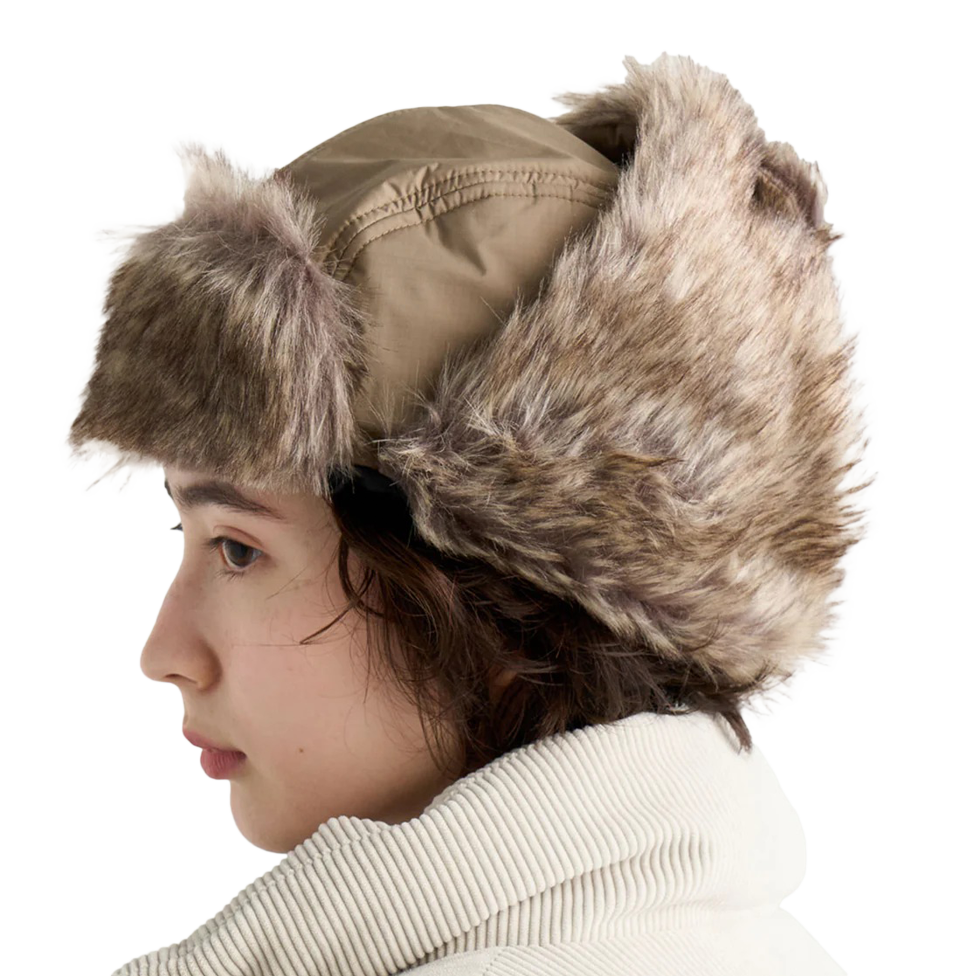 Nanga Aurora Tex Fur Flight Cap Green