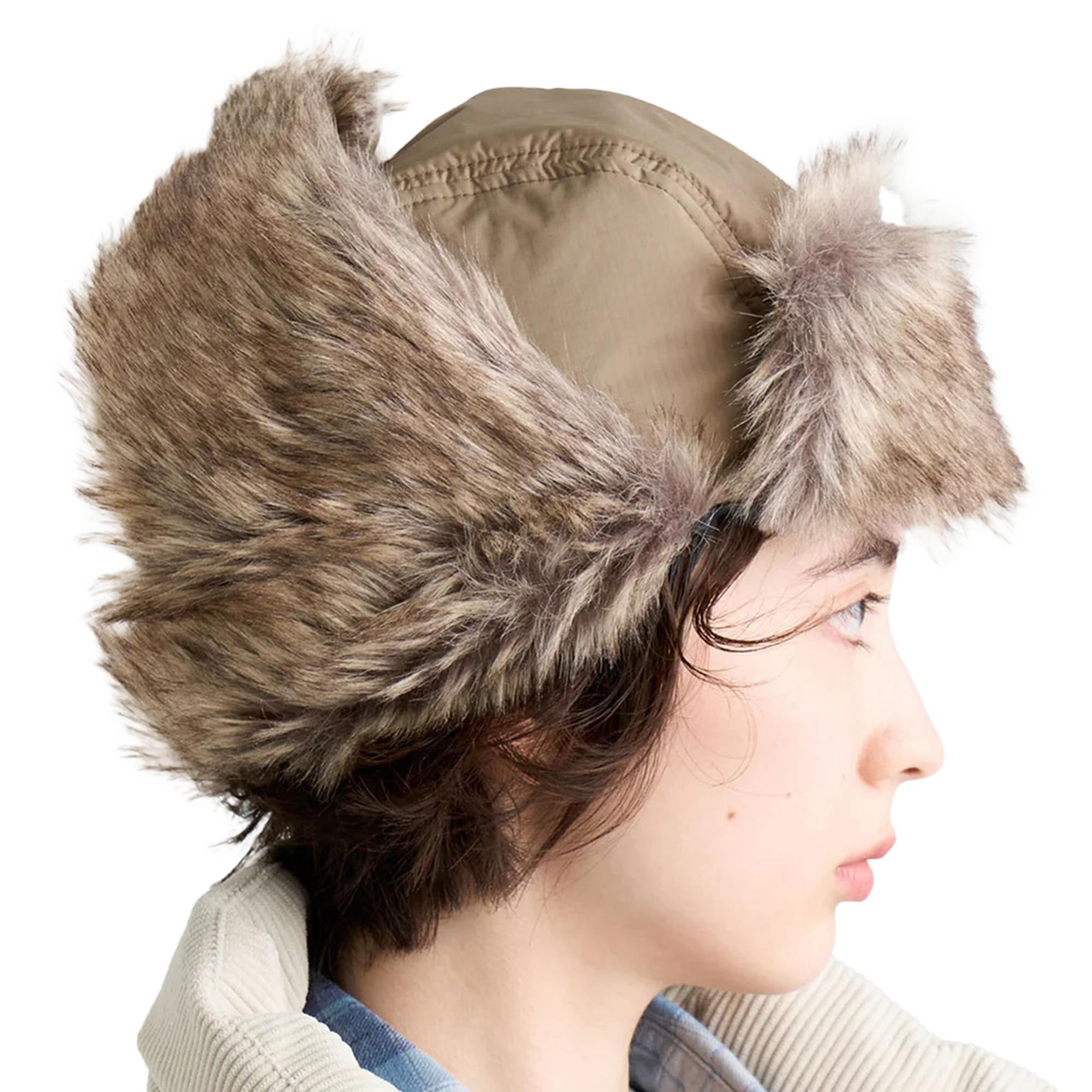 Nanga Aurora Tex Fur Flight Cap Green