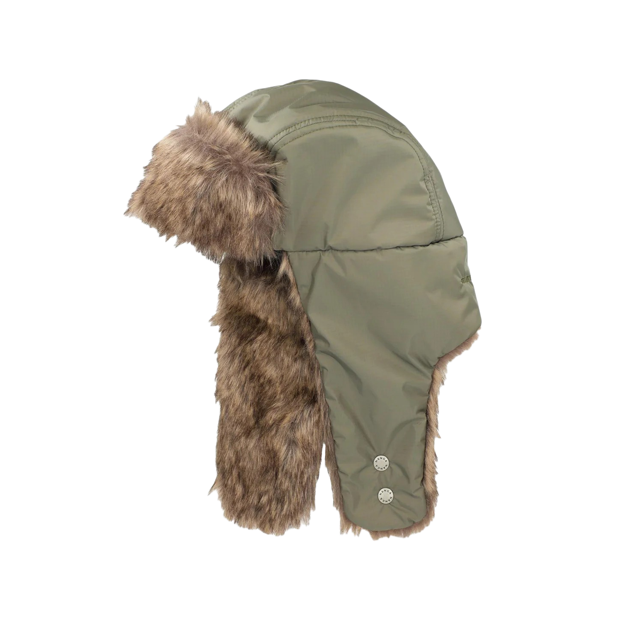 Nanga Aurora Tex Fur Flight Cap Green