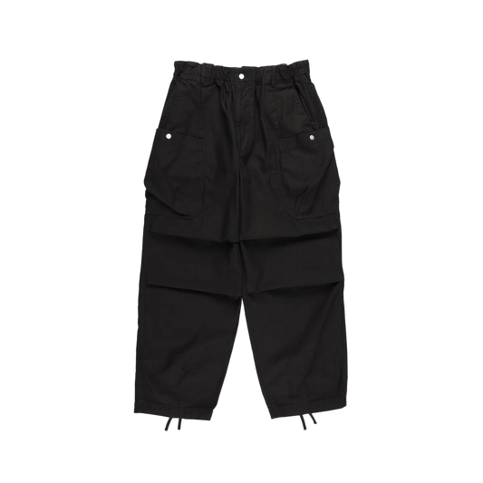 Nanga Back Satin Easy Cargo Pt Black