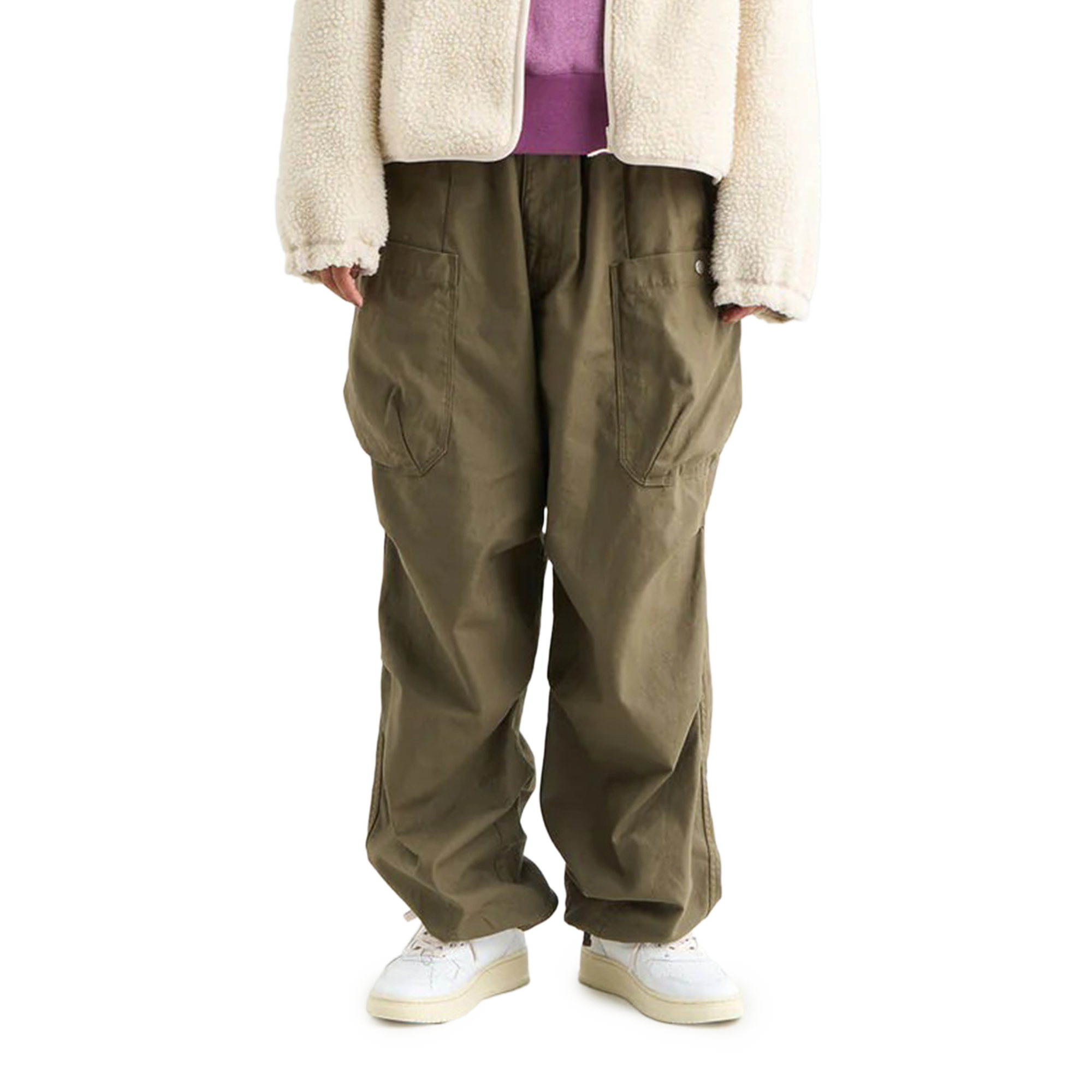 Nanga Back Satin Easy Cargo Pt Olive