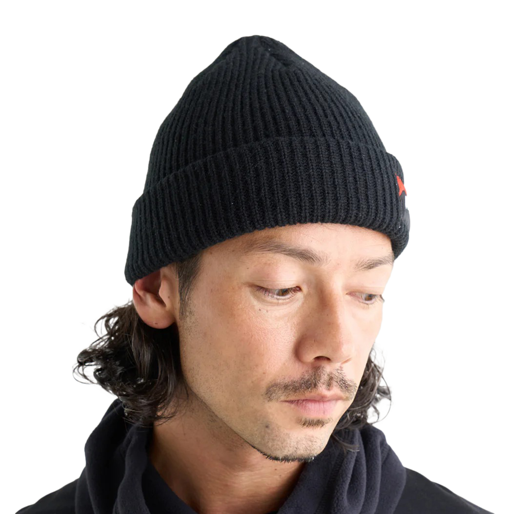 Nanga Box Logo Bulky Beanie Black
