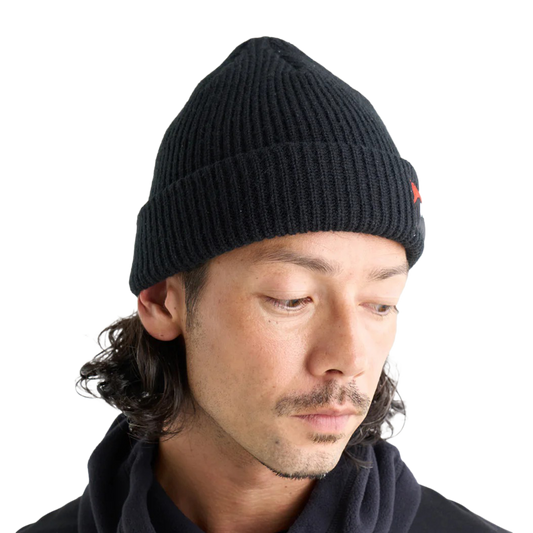 Nanga Box Logo Bulky Beanie Black