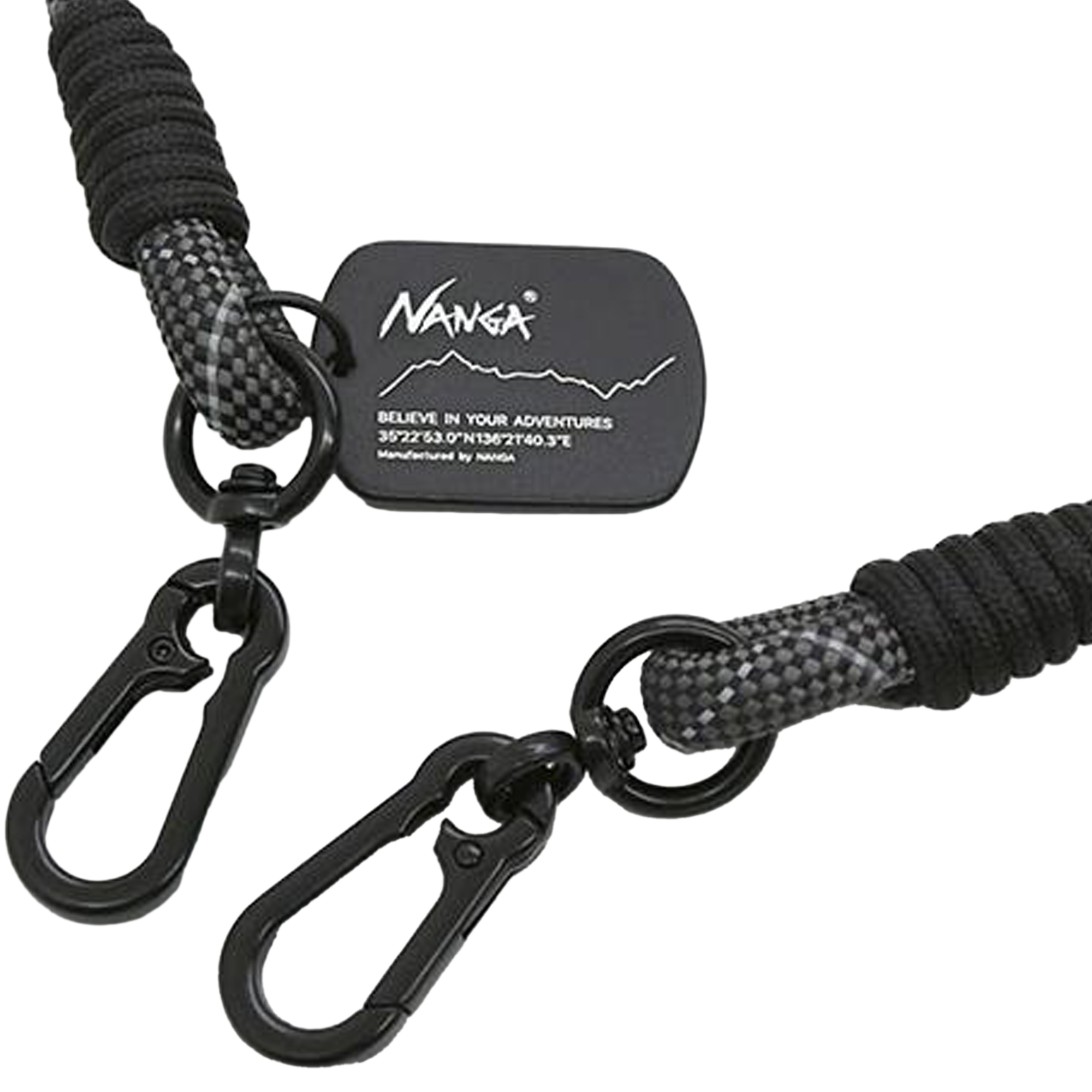 Nanga Canyon Rope Long Strap Black