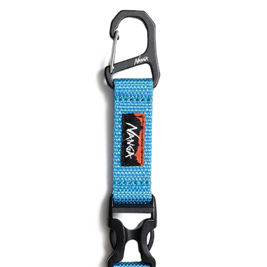 Nanga Carabiner Key Holder SAX