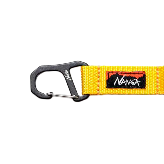 Nanga Carabiner Key Holder Yellow