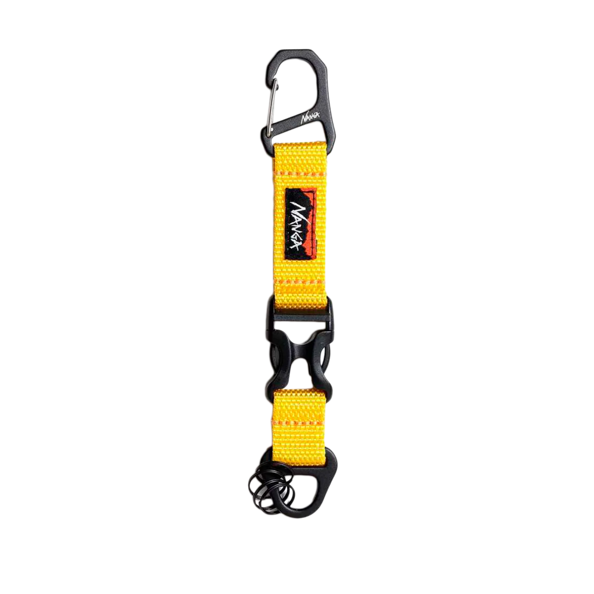 Nanga Carabiner Key Holder Yellow