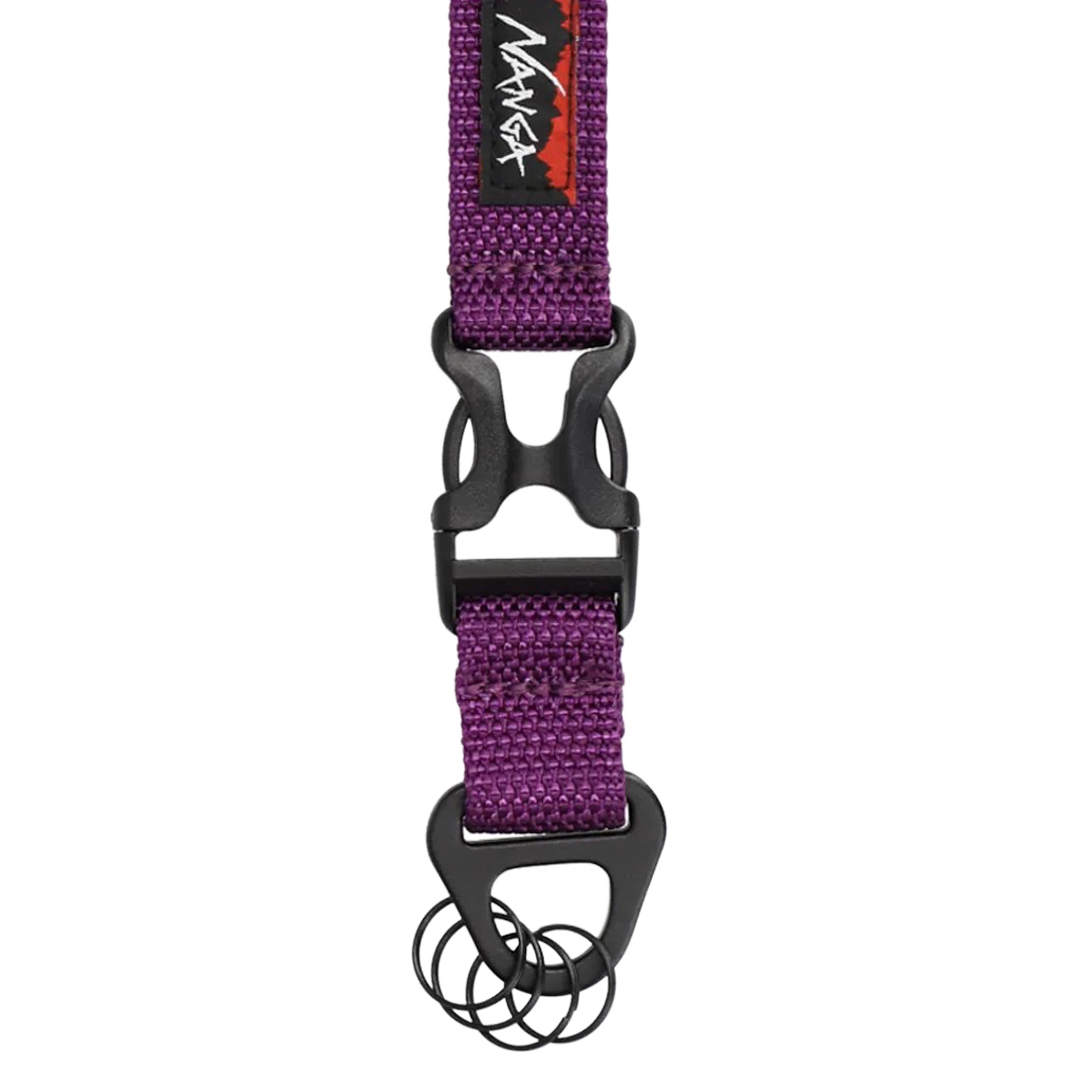 Nanga Carabiner Key Holder Purple