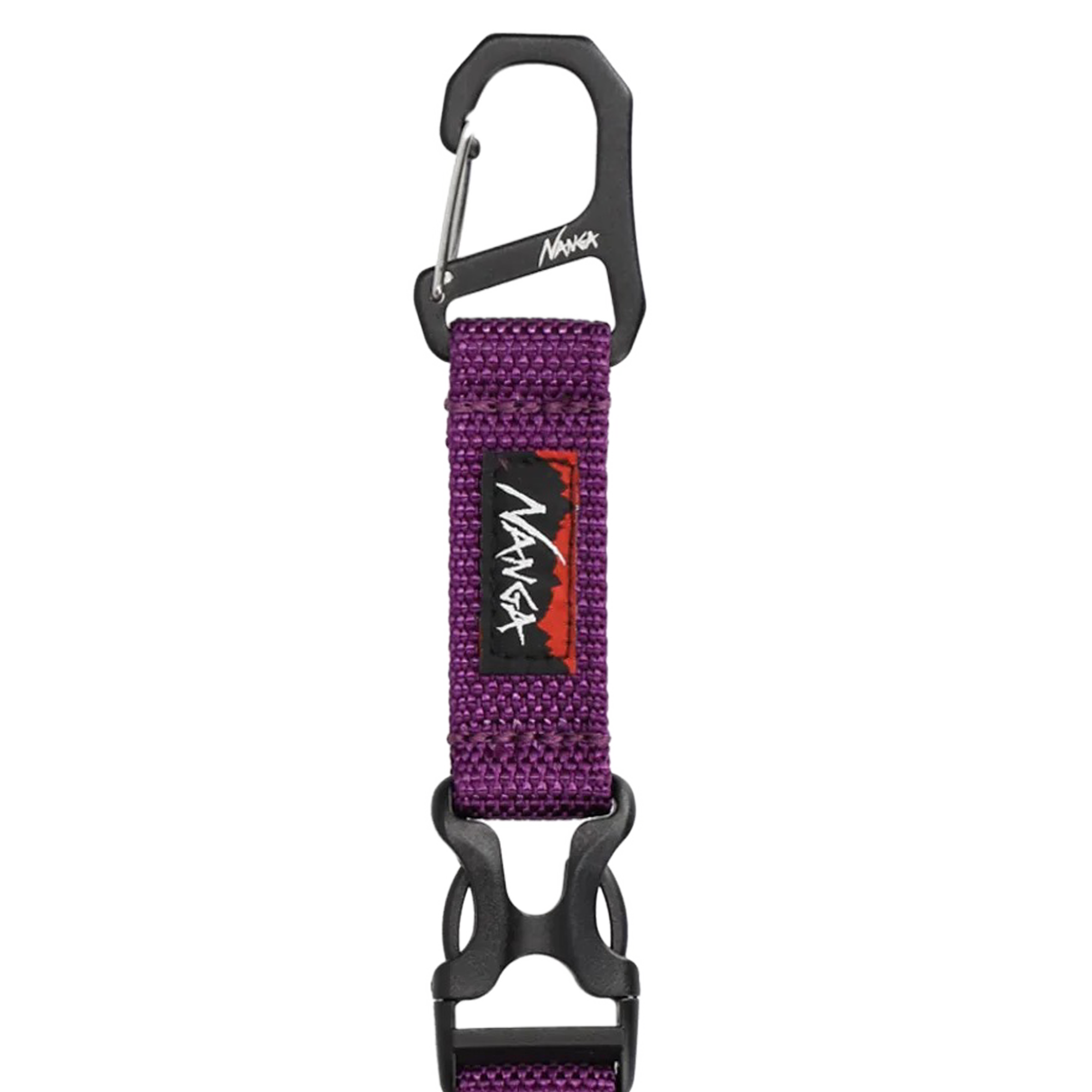 Nanga Carabiner Key Holder Purple