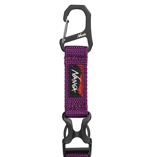 Nanga Carabiner Key Holder Purple