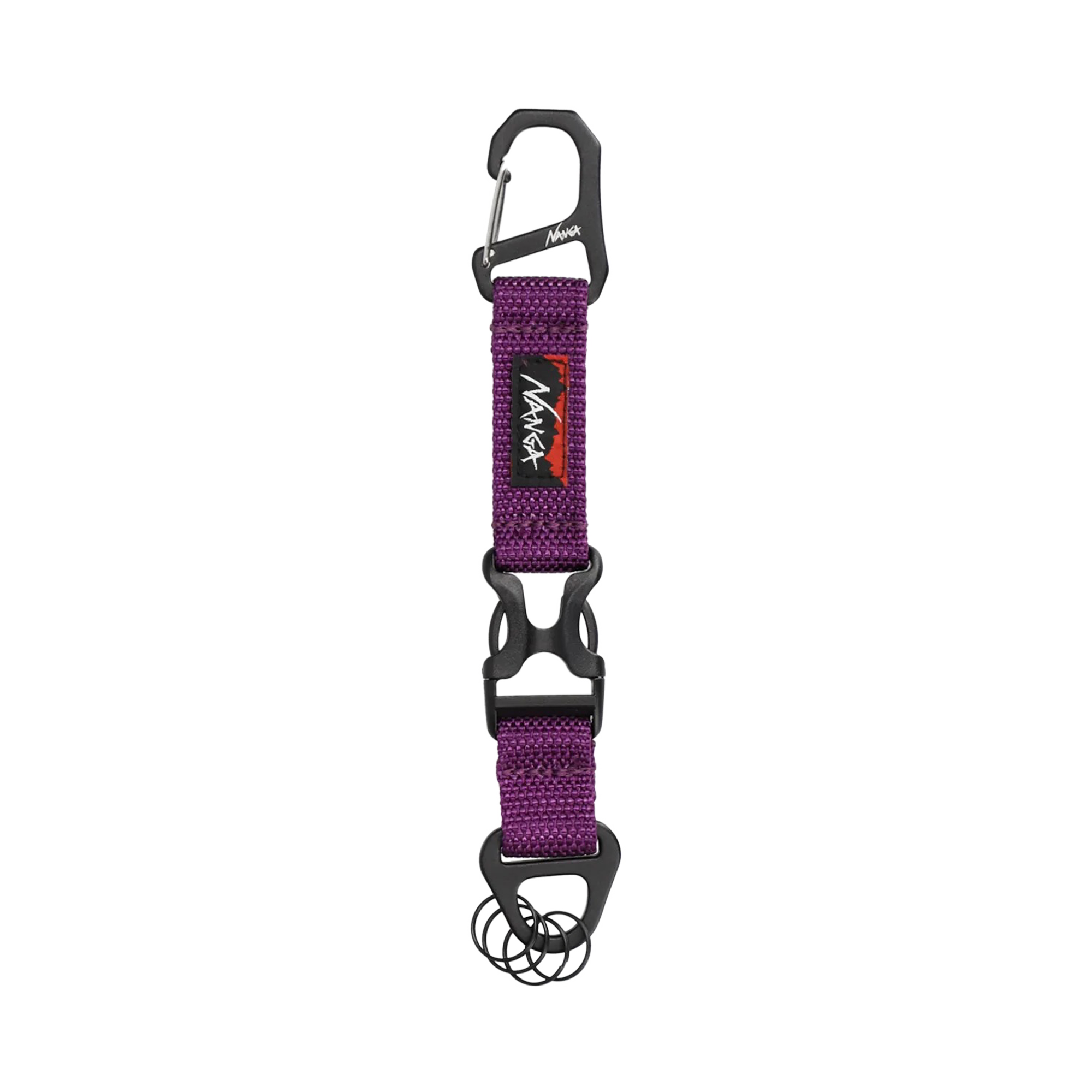 Nanga Carabiner Key Holder Purple