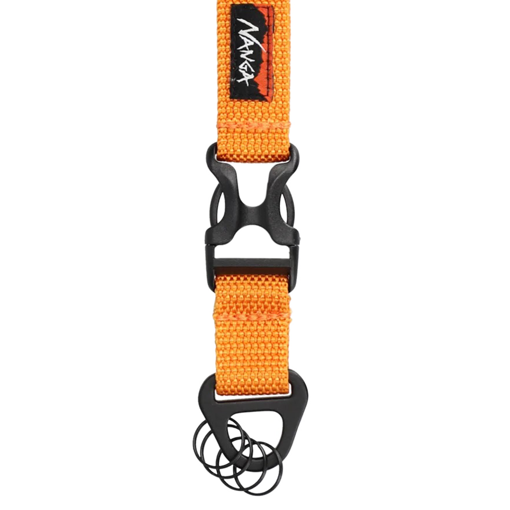 Nanga Carabiner Key Holder Orange