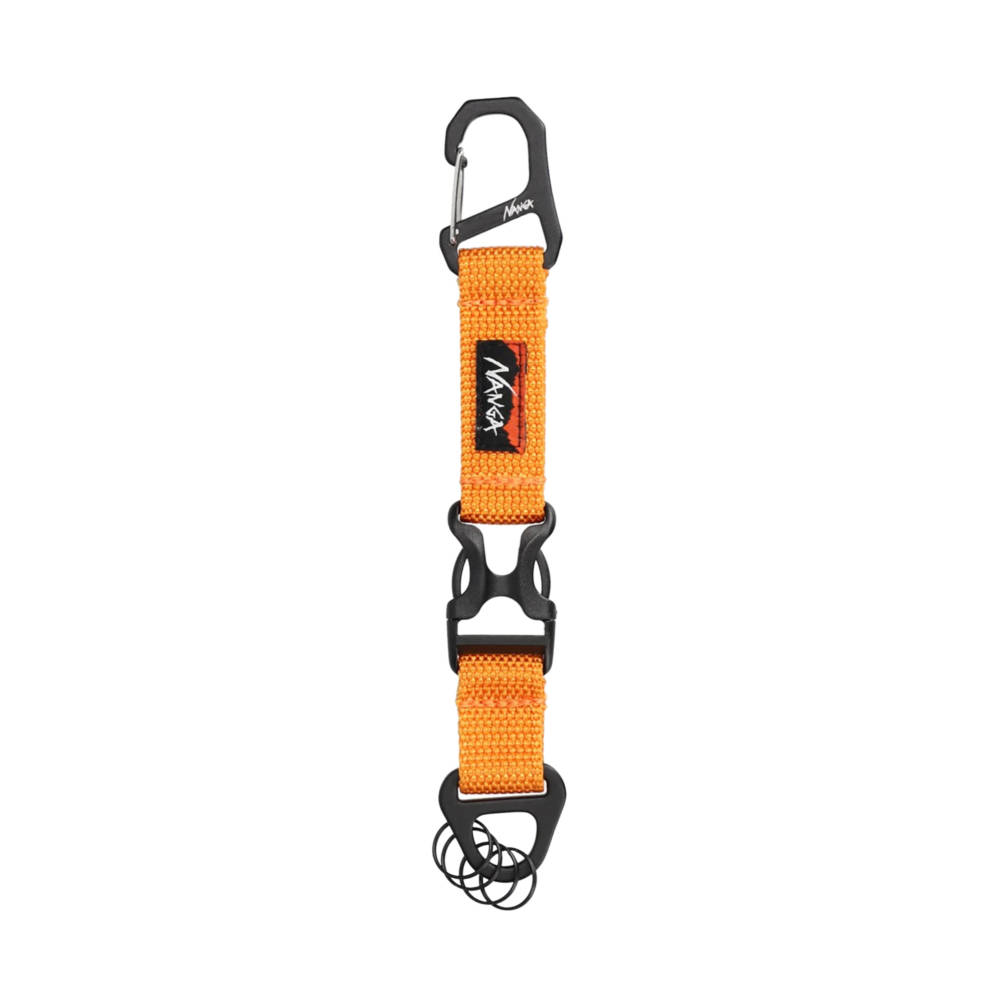 Nanga Carabiner Key Holder Orange