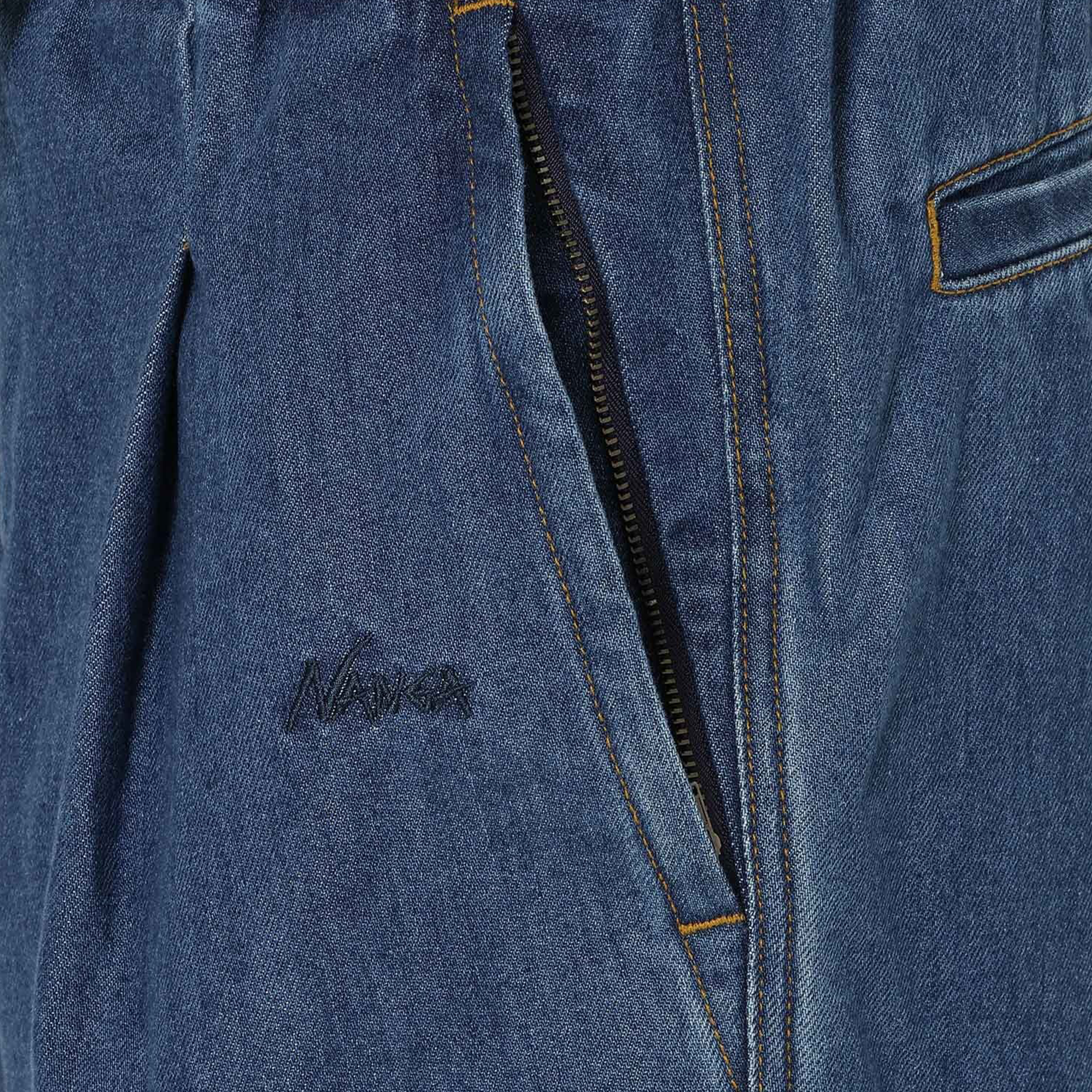 Nanga Denim Short Pants Blue