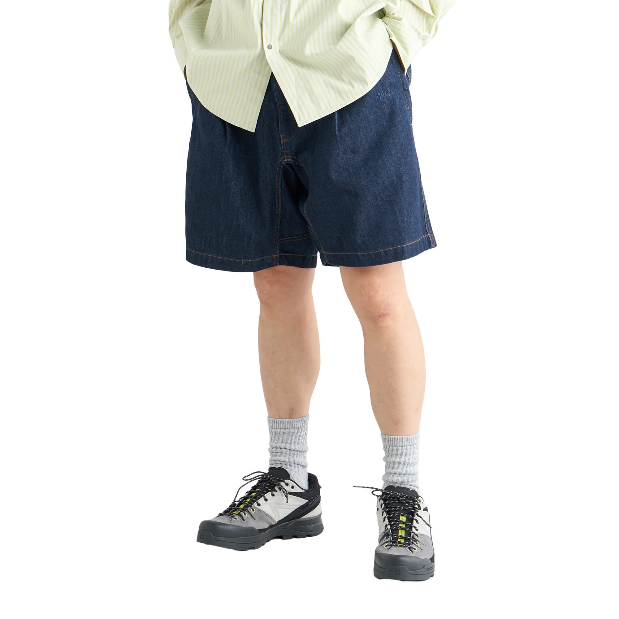 Nanga Denim Short Pants Blue