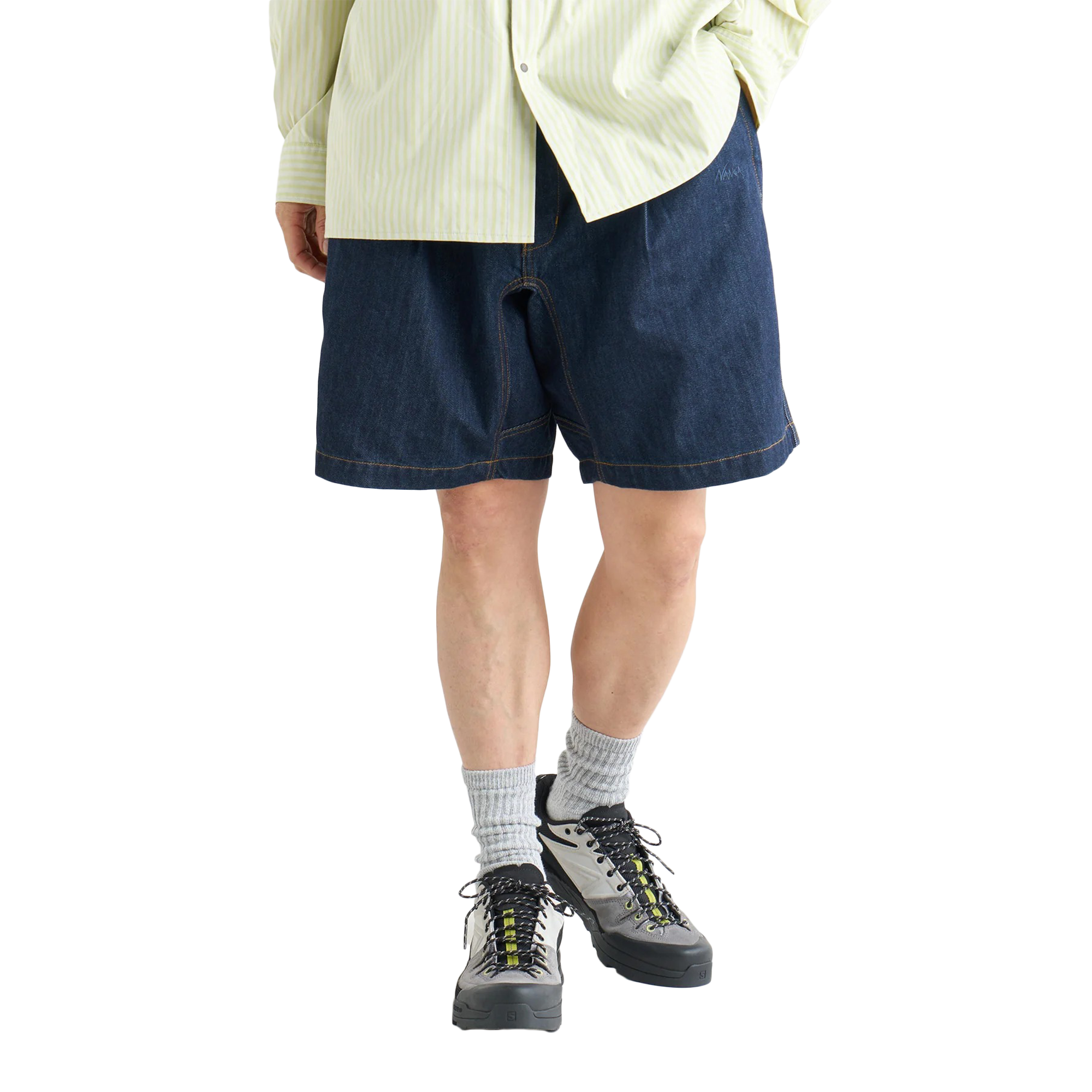 Nanga Denim Short Pants Blue
