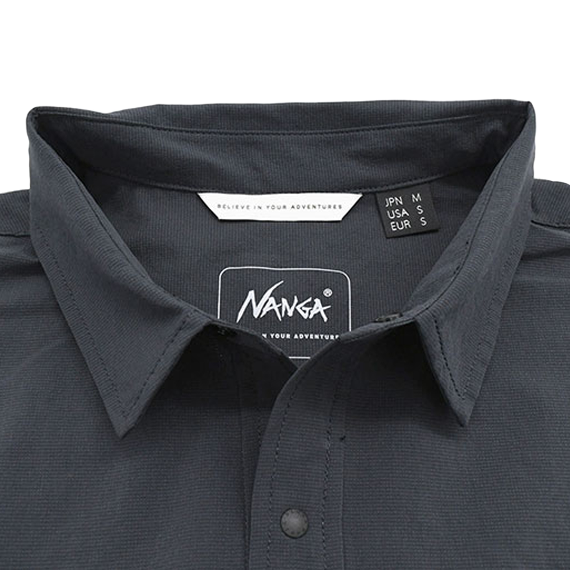 Nanga Dotair Comfy Long Sleeve Shirt Black NW2411-1E905-A