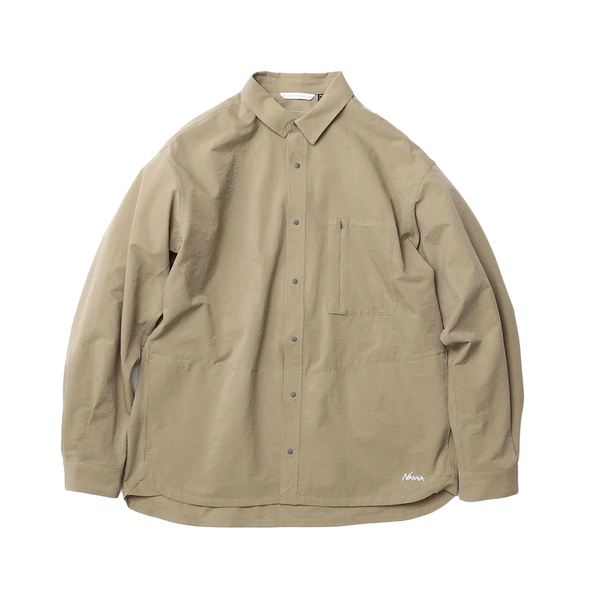 Nanga Dotair Comfy Long Sleeve Shirt Beige