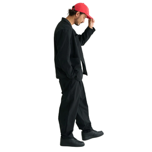 Nanga Dotair Comfy Tuck Tapered Pants Black N2500-1D333A