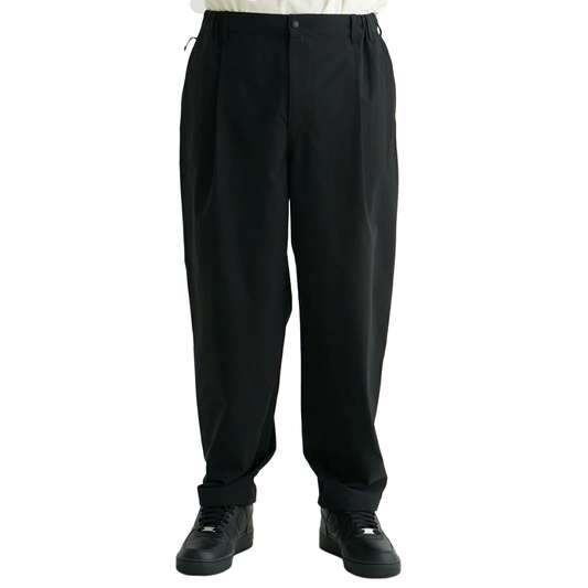 Nanga Dotair Comfy Tuck Tapered Pants Black N2500-1D333A