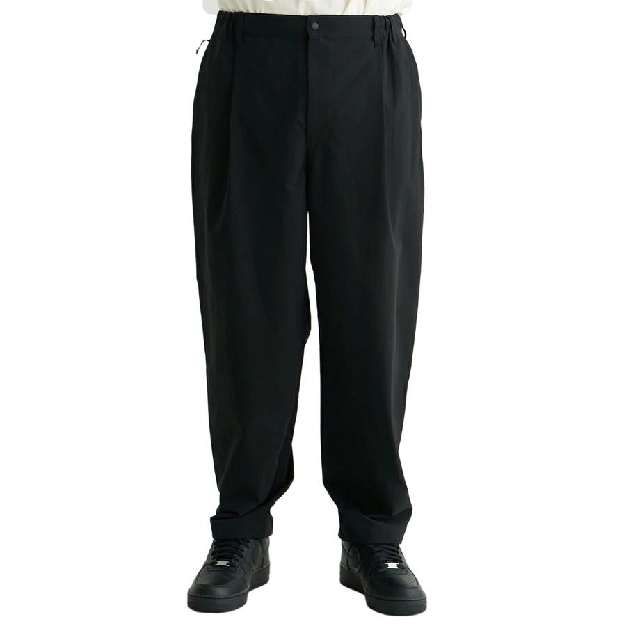 Nanga Dotair Comfy Tuck Tapered Pants Black N2500-1D333A
