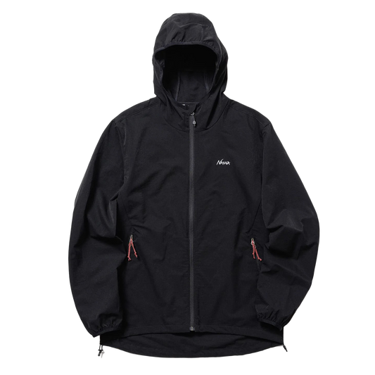 Nanga Dotair Comfy Zip Parka P.Black