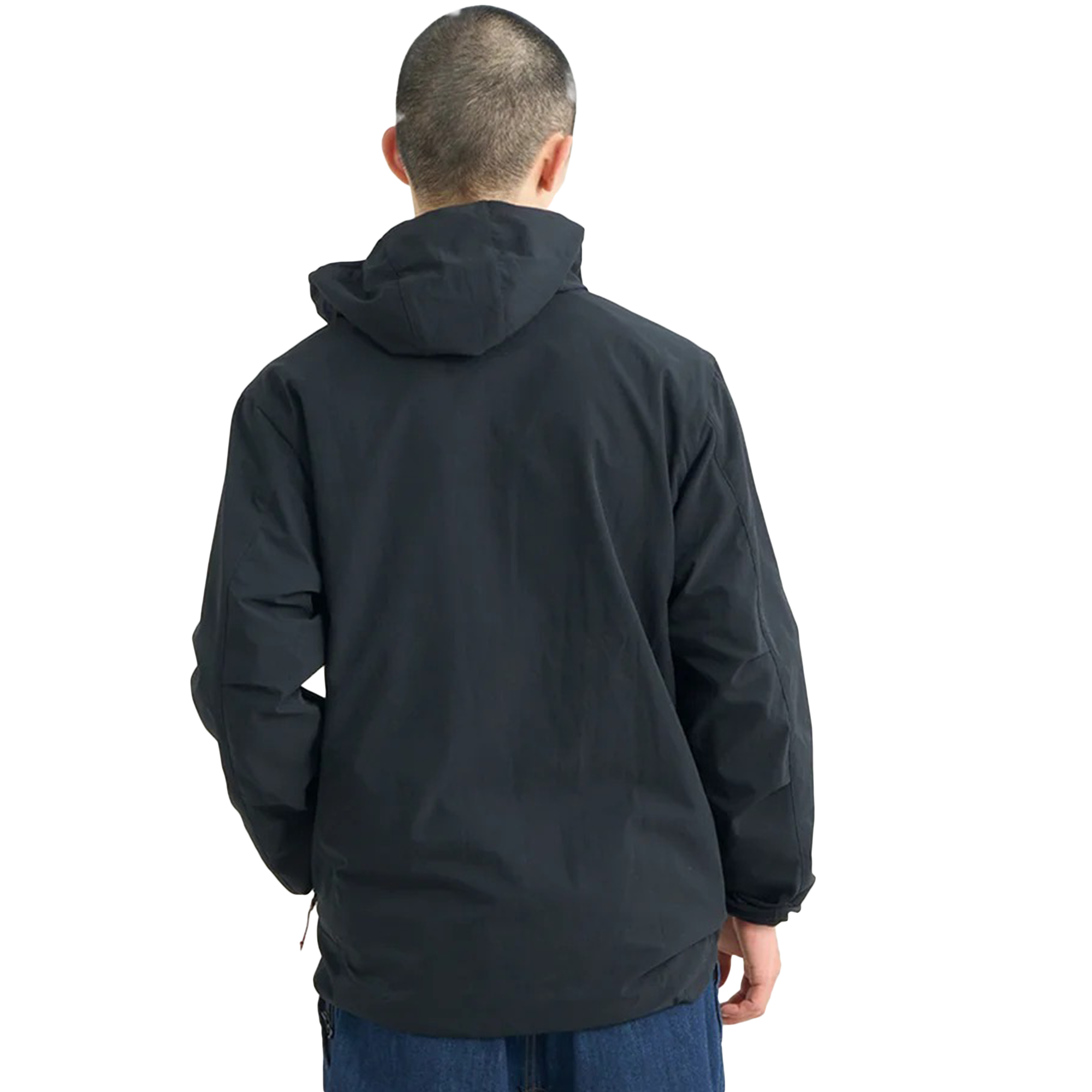 Nanga Dotair Comfy Zip Parka P.Black