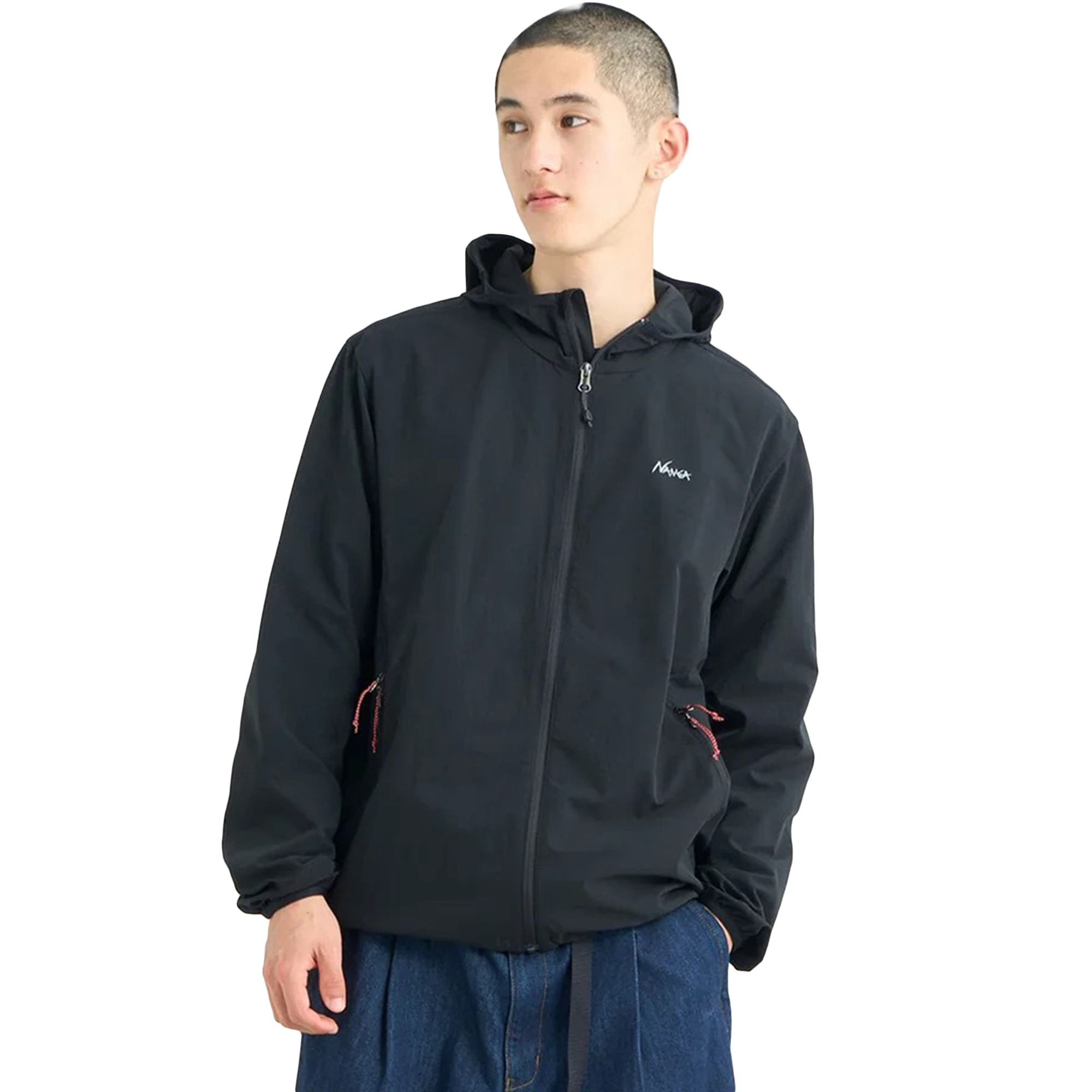 Nanga Dotair Comfy Zip Parka P.Black